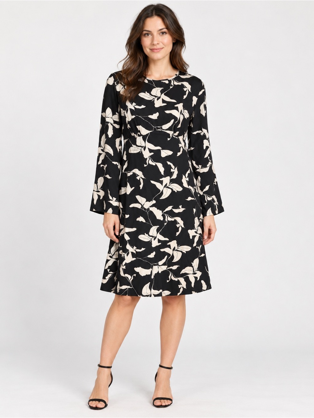 Nordstrom Rack Everyday Long Sleeve Midi Dress large